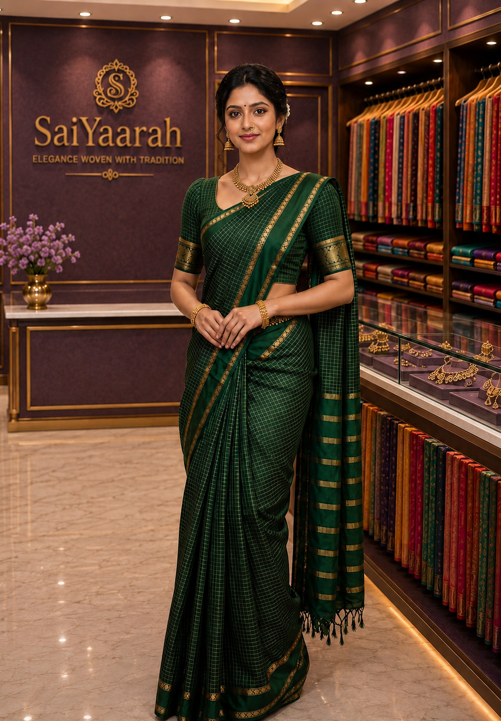 SaiYaarah Rugmini Cotton Saree