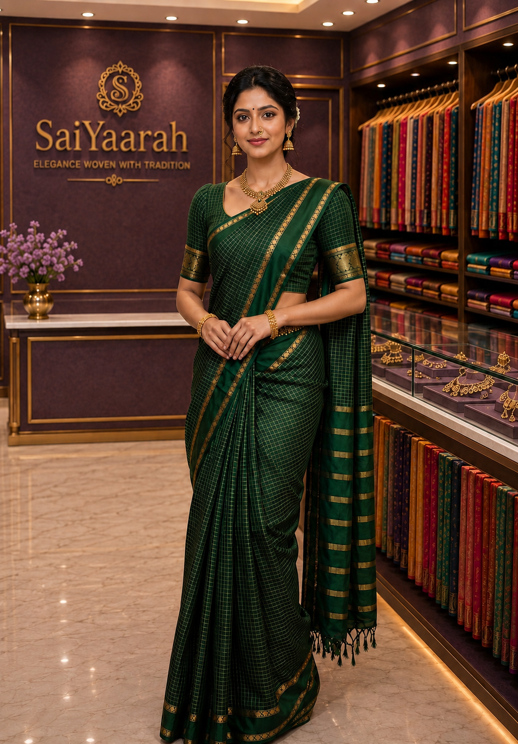 SaiYaarah Rugmini Cotton Saree