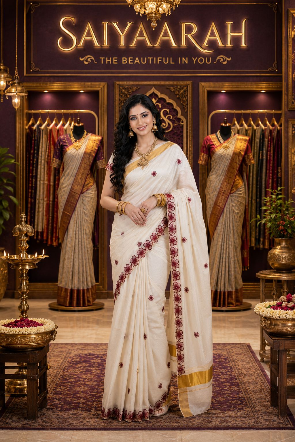 Saiyaarah Floral Bloom Saree