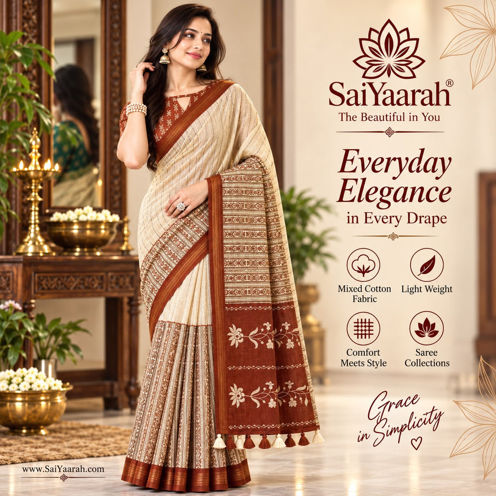 SAIYAARAH SEMI TISSUE KOTA COTTON