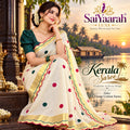 Kerala Tissue Cotton Saree