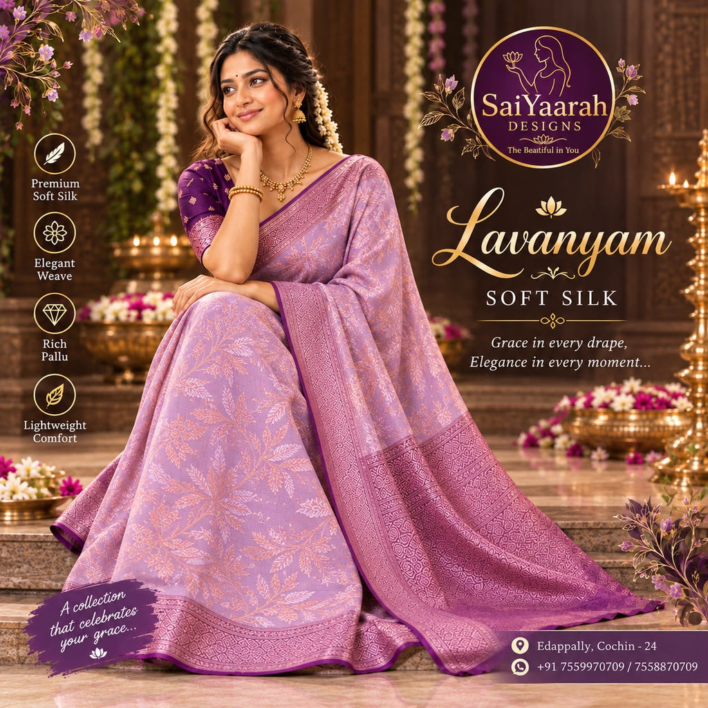 SaiYaarah – Lavanyam Soft Silk Saree