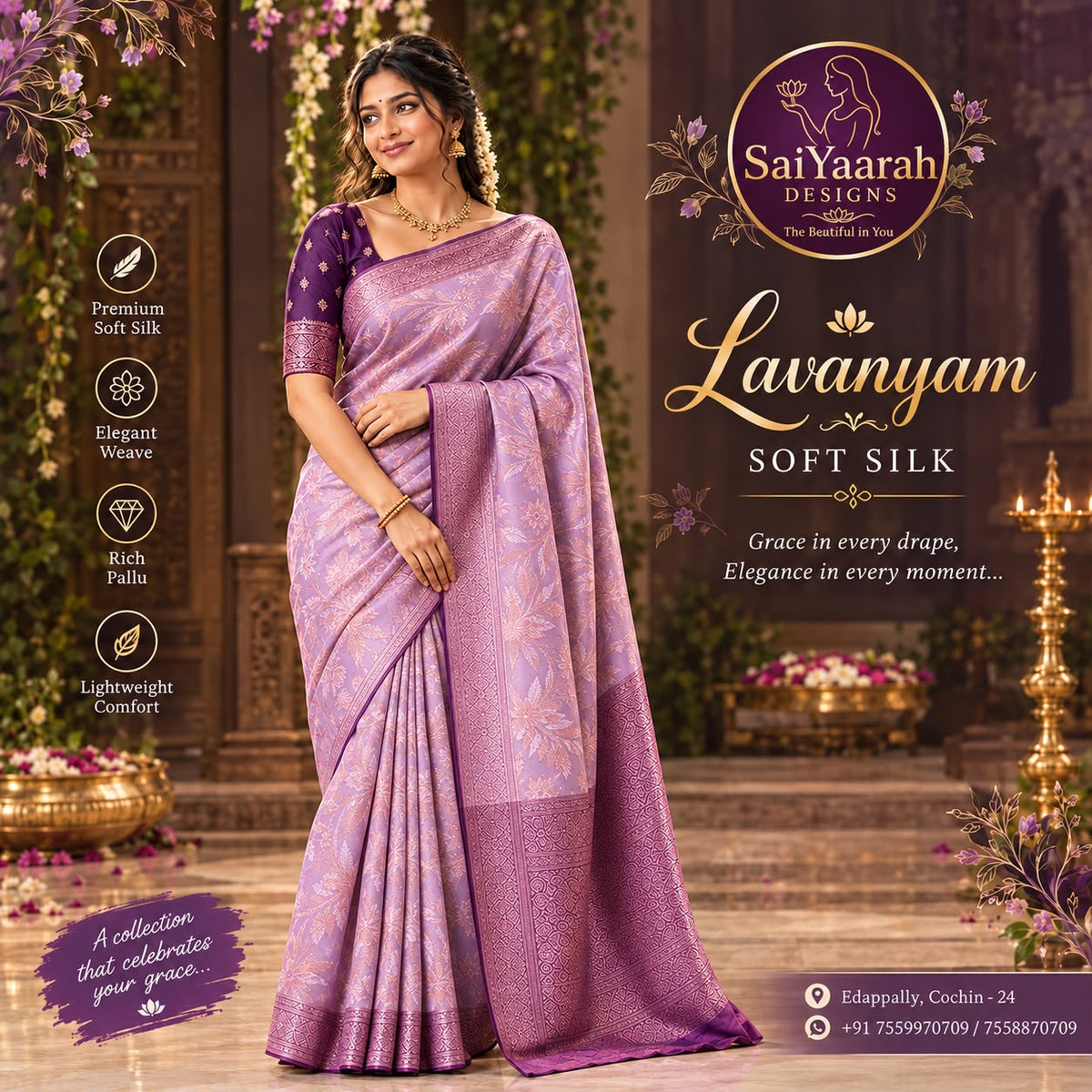 SaiYaarah – Lavanyam Soft Silk Saree