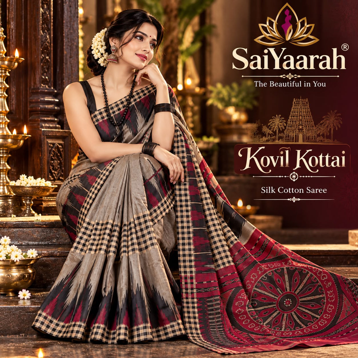 KOVIL KOTTAI SAREE